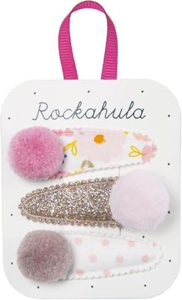 Rockahula Kids   3 Spinki Do Włosów Bloom Pom Pom