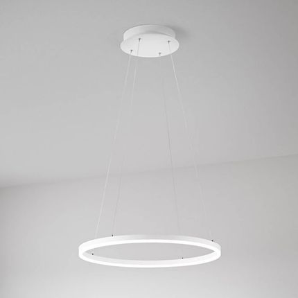 Fabas Luce Lampa wisząca LED Giotto, 1-punktowa, biała 