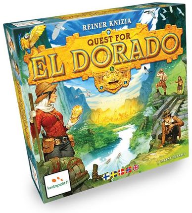 Lautapelit Quest for El Dorado (edycja angielska)