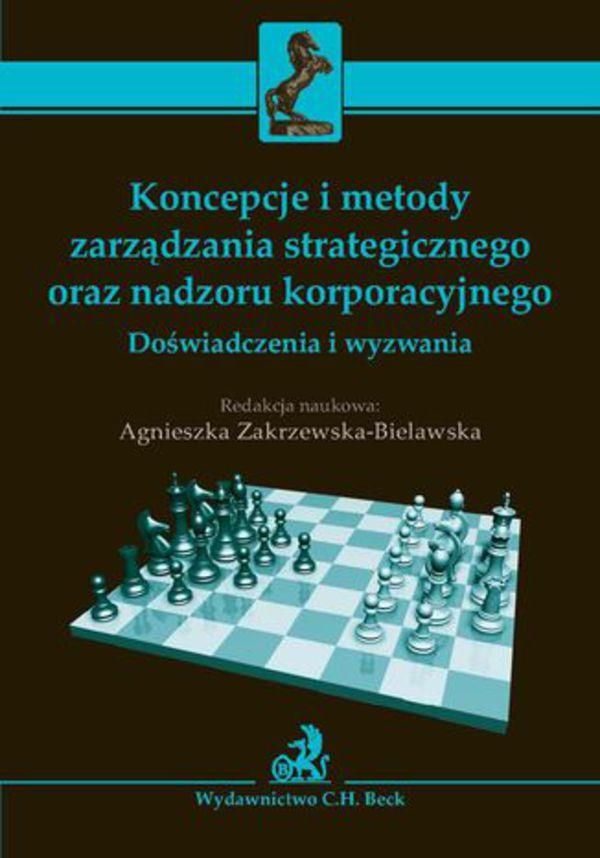 Koncepcje I Metody Zarządzania Strategicznego Oraz Nadzoru ...