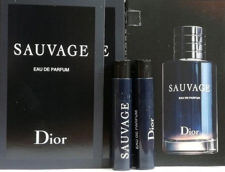 Dior sauvage eau de parfum outlet sample