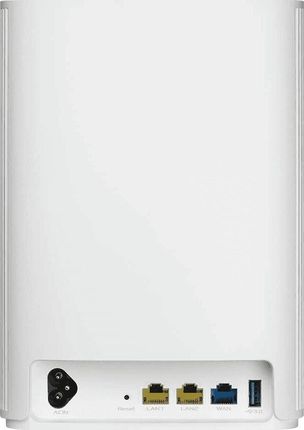 Asus System WiFi 6 ZenWiFi XP4 AX1800 1-pack biały (ZENWIFIAXHYBRIDXP41PKWHITE)