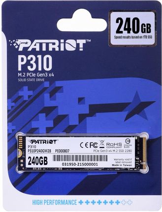 Patriot Viper P310 240GB M.2 (P310P240GM28)