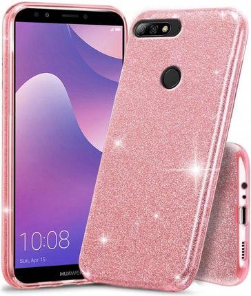 Etui Brokat Glitter Case do Huawei Y7 2018 Obudowa