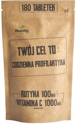 Twój Cel To: Codzienna Profilaktyka Rutyna 100 Mg Witamina C 1000 180tabl.