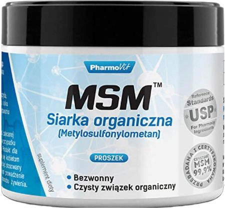 Pharmovit - MSM, siarka organiczna, wsparcie stawów i mięśni, 150g