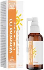 Zdjęcie Prolab Witamina D3 1000 j.m. spray 30ml - Gniewkowo