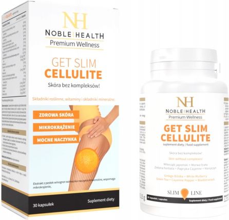 Noble Health GET SLIM CELLULITE 30kaps.
