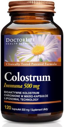 Doctor Life Colostrum immuna 500 mg 120kaps.