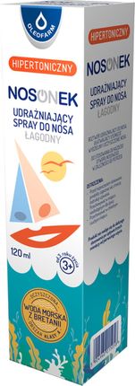 Oleofarm Nosonek - hipertoniczny udrażniający spray do nosa, 120ml