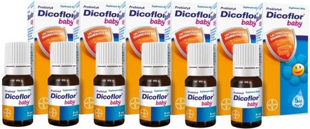 Bayer Dicoflor baby krople  6x5ml
