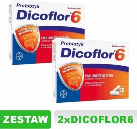 Bayer Dicoflor 6, 2x20kaps.