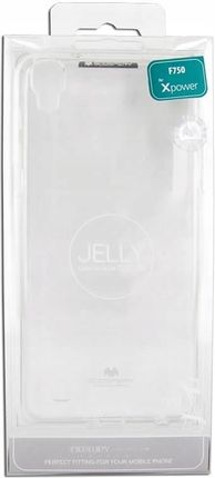 Mercury Transparent Jelly Etui Lg X Power przeźr.