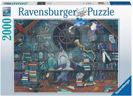 Ravensburger Puzzle Czarodziej Merlin 2000 Elementów