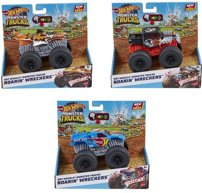 Hot Wheels Monster Trucks HDX60-HDX62