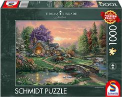 Zdjęcie Schmidt Spiele Puzzle 1000El. Pq Romantyczny Weekend T Kinkade 111100 - Opatowiec