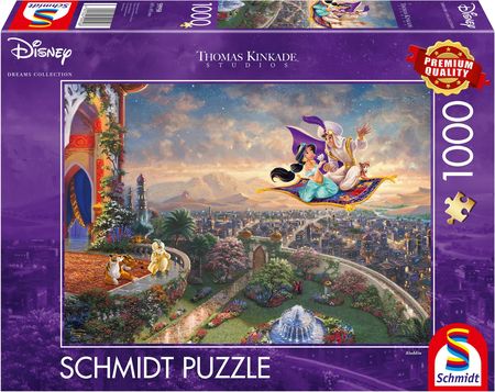 Schmidt Spiele Puzzle 1000El. Pq Aladyn T Kinkade 111119
