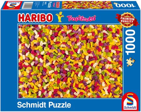Schmidt Spiele Puzzle 1000El. Pq Haribo Tropikalne Żelki 111114