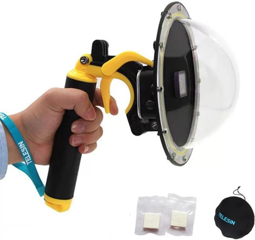 Telesin Obudowa podwodna Dome Port dla GoPro Hero 8 (GP-DMP-T08) (31405) - zdjęcie 2 Telesin Obudowa podwodna Dome Port dla GoPro Hero 8 (GP-DMP-T08) (31405)