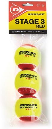 Dunlop Piłki Tenisowe Stage 3 Szt Żółty