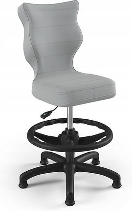 Entelo Krzesło dziecięce Petit BK Velvet rozmiar 3 WK+P (119-142 cm) szare