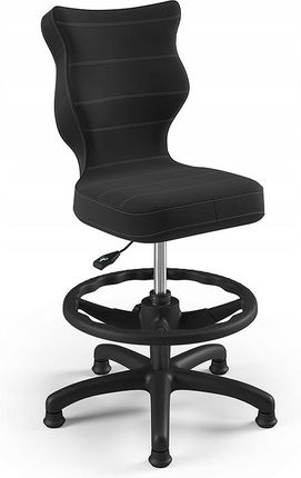 Entelo Krzesło dziecięce Petit BK Velvet rozmiar 3 WK+P (119-142 cm) antracytowe