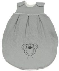 Be Be 'S Collection Muslin Summer Sleeping Bag Grey R. 90 Cm