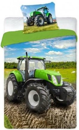 Pościel Dziecięca Traktor 2556 Faro Rozmiar 160X200 Cm