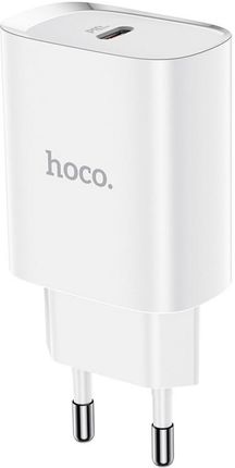 HOCO ładowarka sieciowa Typ C PD20W Fast Charge Smart Charging N14 biała
