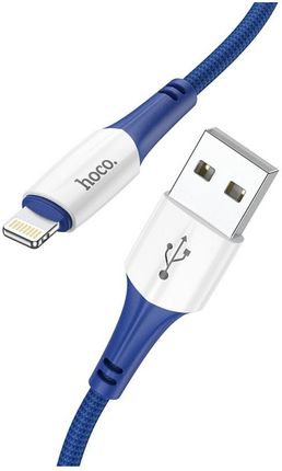 HOCO kabel USB do iPhone Lightning 8-pin 2,4A Ferry X70 niebieski