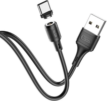 HOCO kabel USB - Typ C magnetyczny 3A Sereno X52 czarny