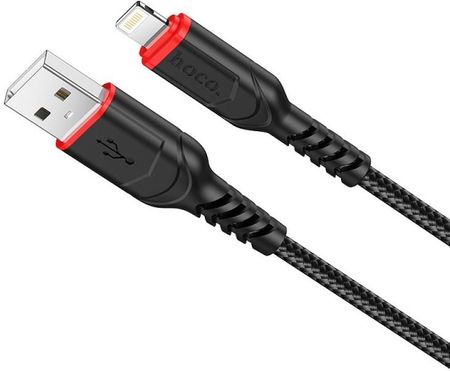 HOCO kabel USB do iPhone Lightning 8-pin 2,4A VICTORY X59 1 metr czarny