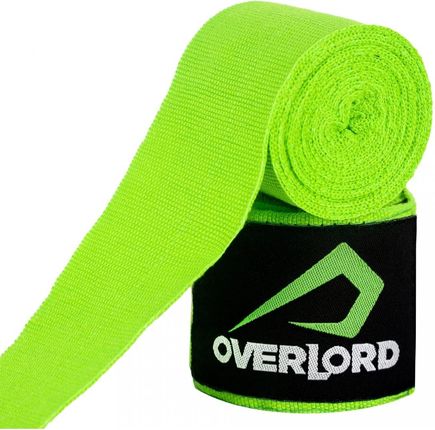 Overlord Bandaż Bokserski Jasny Zielony Fluo 350Cm