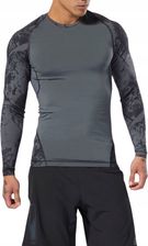 Zdjęcie Reebok Reebok CBT Jacquard LS Rashguard Męska Szara (DQ1982) r. M - Iława