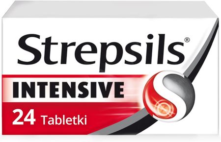 Strepsils Intensive na ból gardła 24 pastylki
