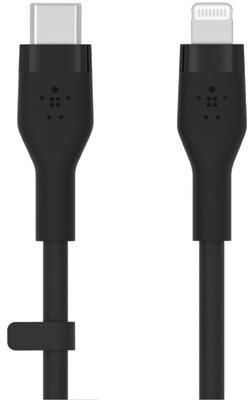 Belkin Kabel USB Typ-C - Lightning Silicone 3m Czarny