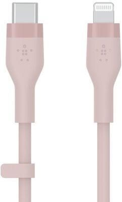 Belkin Kabel USB Typ-C - Lightning Silicone 2m Różowy