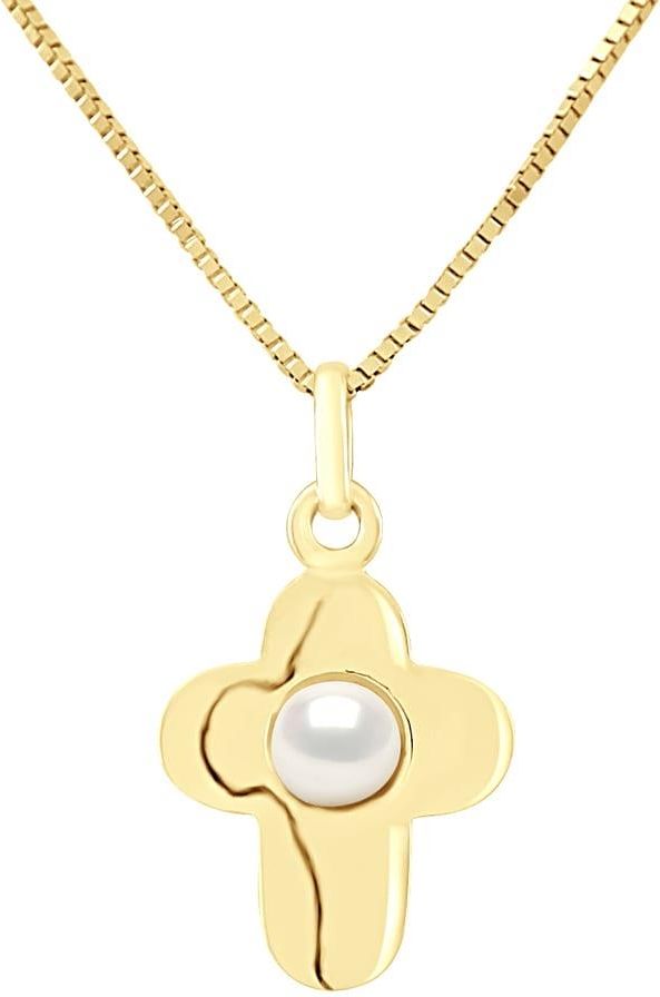 Kidwell Złota zawieszka z perłą Ceny i opinie Ceneo.pl