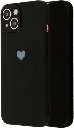 Vennus Silicone Heart Case do iPhone 12 Pro czarny