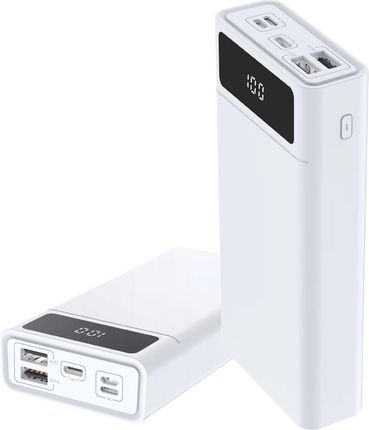 Powerbank 40000mAh 2xUSB QC PB40A USB-C biały
