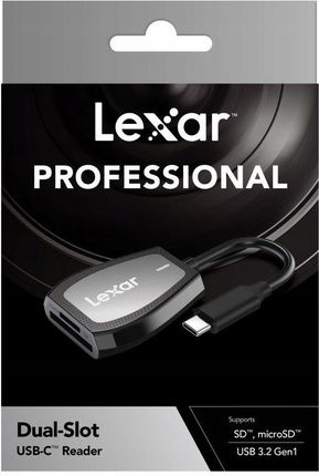 Lexar Czytnik kart pamięci Pro Usb-c Dual-Slot 
