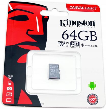 Kingston karta micro Sd 64 GB