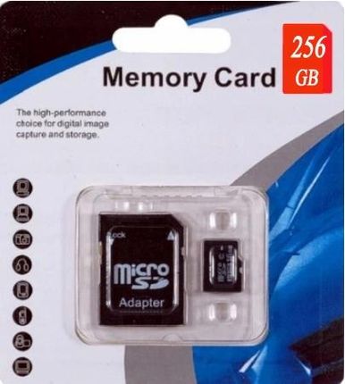 Shet Karta Pamięci Micro Sd 256GB+ Adapter Class 10 