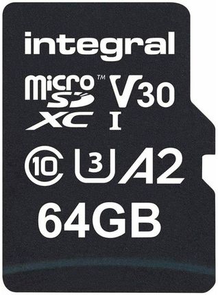 Integral UltimaPRO microSDXC - Karta pamięci 64GBC10 UHS-I U3 A2 V30