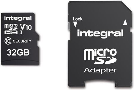 Integral Security Micro Sd 4K V30 UHS-1 U3 A1 32GB