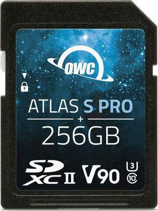 Owc Karta Atlas S Pro SDXC 256GB290/276MB/s UHS-II V90 7310TBW 