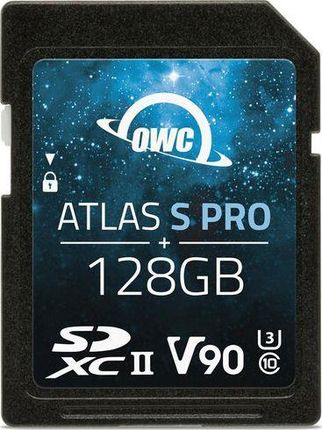 Owc Karta Atlas S Pro SDXC 128GB290/277MB/s UHS-II V90 3660TBW