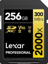 Lexar Karta Pro 2000X SDHC/SDXC UHS-II U3(V90) R300/W260 (w/o cardreader) 256GBod 