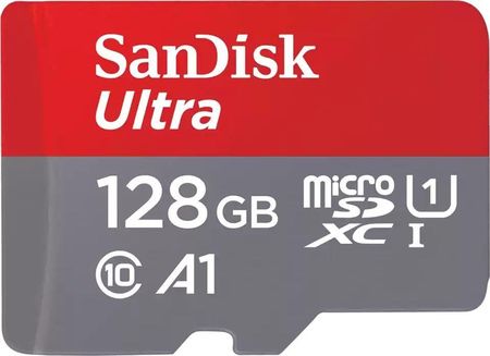 Sandisk Karta Ultra MicroSDXC 128GBClass 10 UHS-I/U1 A1 