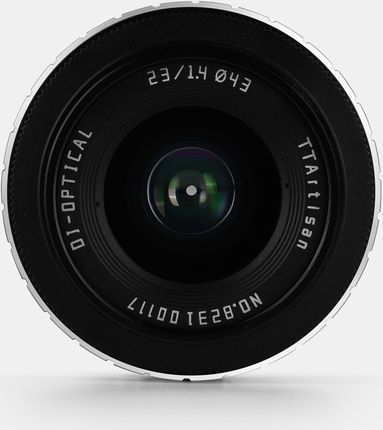 Ttartisan 23mm F1.4 FujiFilm Fx czarno-srebrny - zdjęcie 3